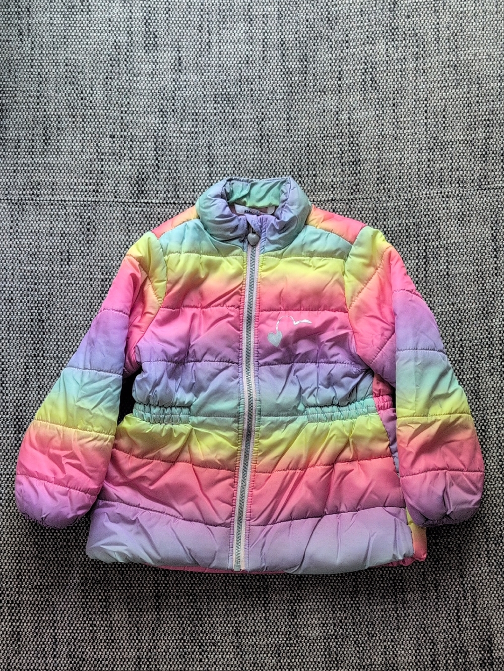 Kids Headquarters Pastel Ombre Jacket - Pink, Mint, Lime